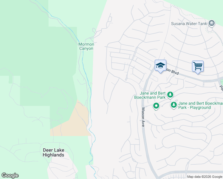 map of restaurants, bars, coffee shops, grocery stores, and more near 12011 Northstar Lane in Los Angeles