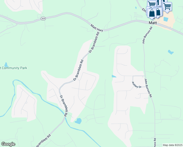 map of restaurants, bars, coffee shops, grocery stores, and more near 4365 Sunflower Circle in Cumming