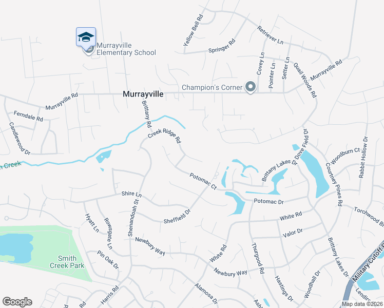 map of restaurants, bars, coffee shops, grocery stores, and more near 6805 Creek Ridge Road in Wilmington
