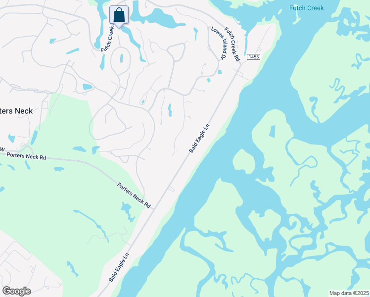 map of restaurants, bars, coffee shops, grocery stores, and more near 8423 Bald Eagle Lane in Wilmington