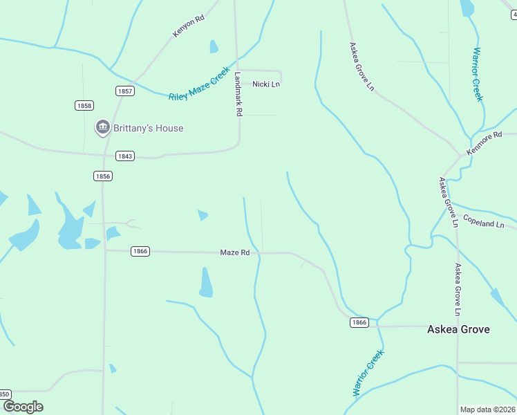 map of restaurants, bars, coffee shops, grocery stores, and more near 501 Maze Road in Arab