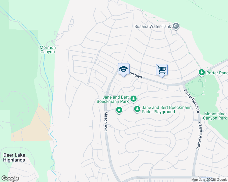 map of restaurants, bars, coffee shops, grocery stores, and more near 12038 Carabela Court in Los Angeles
