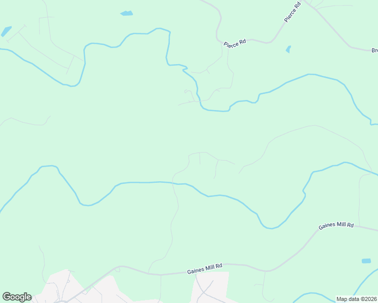 map of restaurants, bars, coffee shops, grocery stores, and more near 3599 Eberhart Cemetary Road in Gainesville