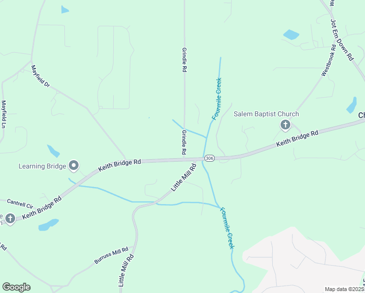 map of restaurants, bars, coffee shops, grocery stores, and more near 6145 Grindle Road in Cumming
