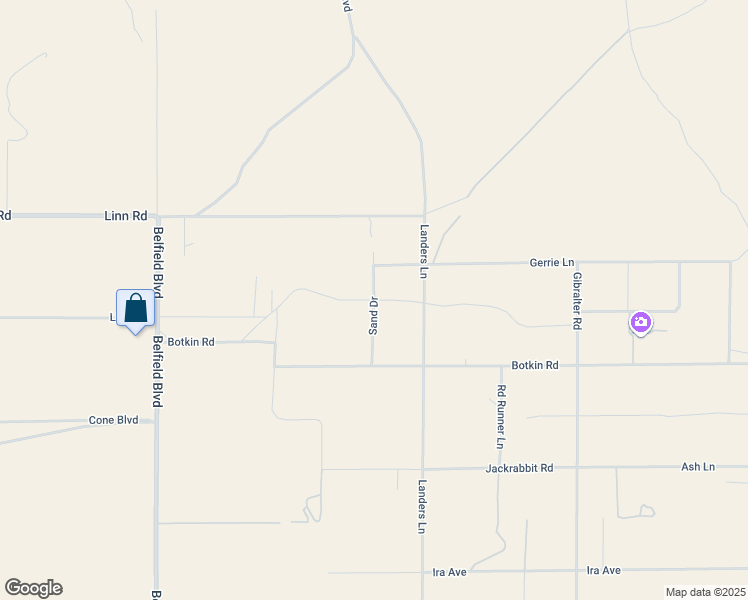 map of restaurants, bars, coffee shops, grocery stores, and more near Sand Drive in Homestead Valley