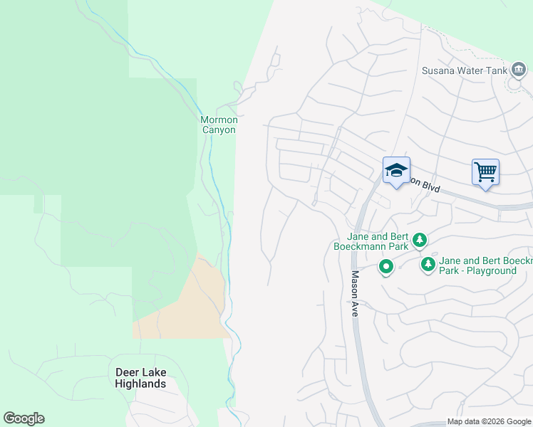 map of restaurants, bars, coffee shops, grocery stores, and more near 12024 Red Hawk Lane in Los Angeles