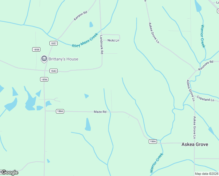 map of restaurants, bars, coffee shops, grocery stores, and more near 501 Maze Road in Arab