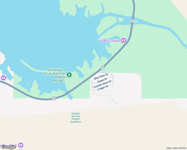 map of restaurants, bars, coffee shops, grocery stores, and more near 790 Bay View Drive in Parker