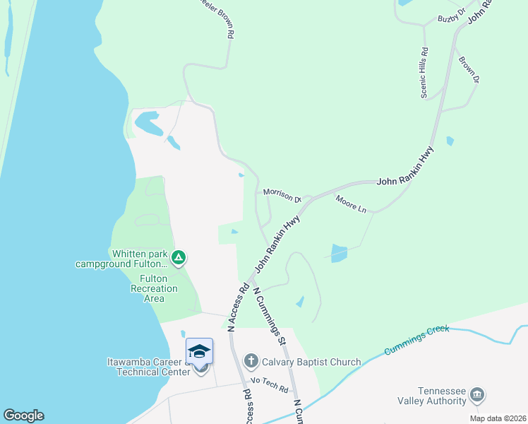 map of restaurants, bars, coffee shops, grocery stores, and more near 90 Kornegay Drive in Fulton