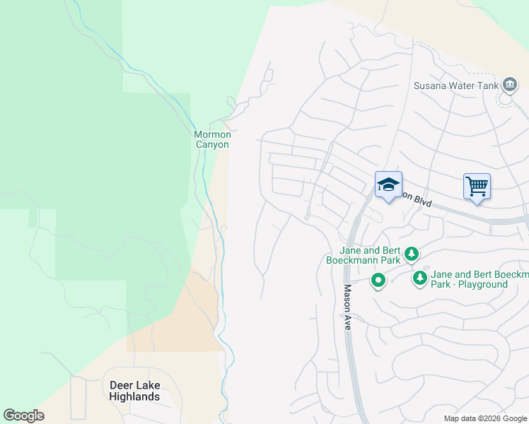 map of restaurants, bars, coffee shops, grocery stores, and more near 12060 Red Hawk Lane in Los Angeles
