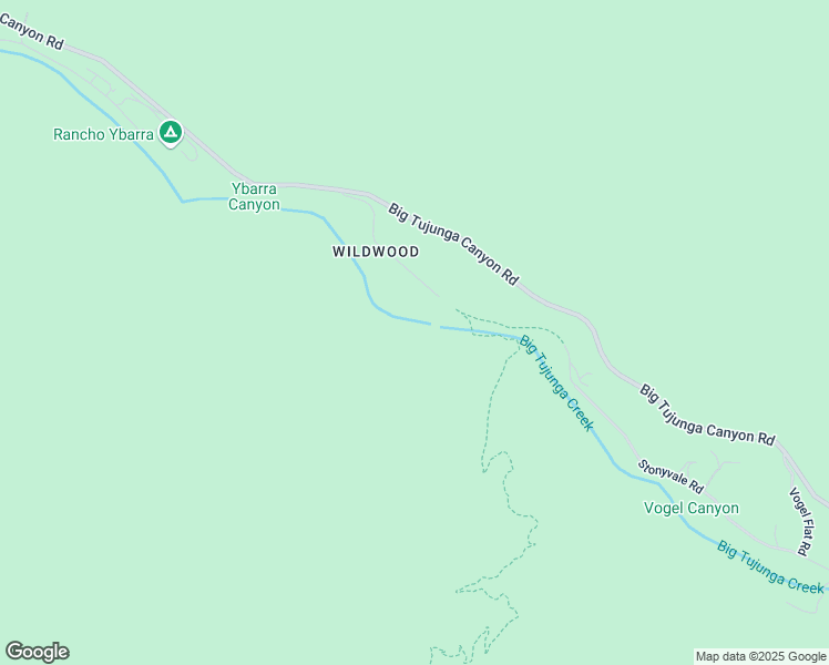 map of restaurants, bars, coffee shops, grocery stores, and more near Stonyvale Road in Los Angeles