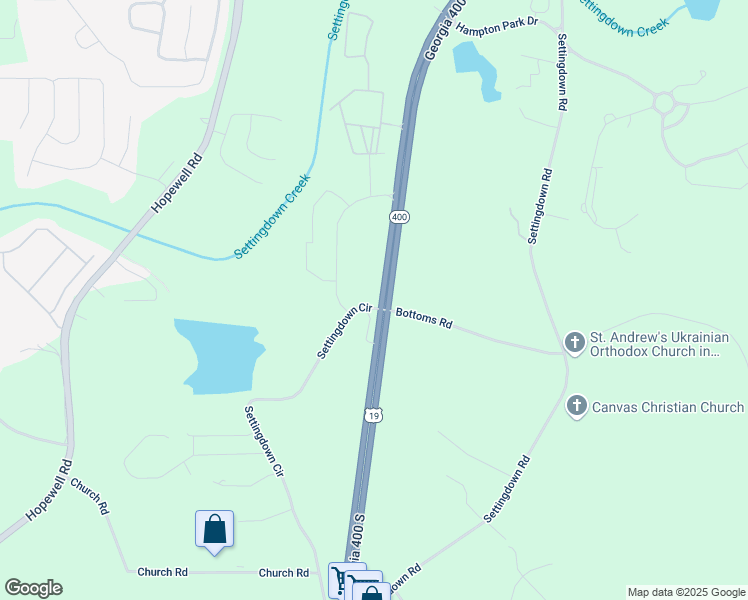 map of restaurants, bars, coffee shops, grocery stores, and more near 4750 Settingdown Circle in Cumming