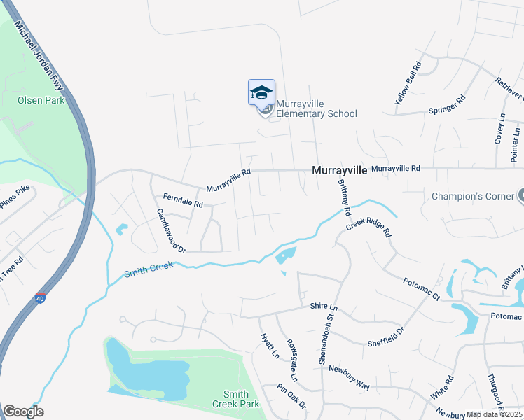map of restaurants, bars, coffee shops, grocery stores, and more near 6407 New Haven Drive in Wilmington