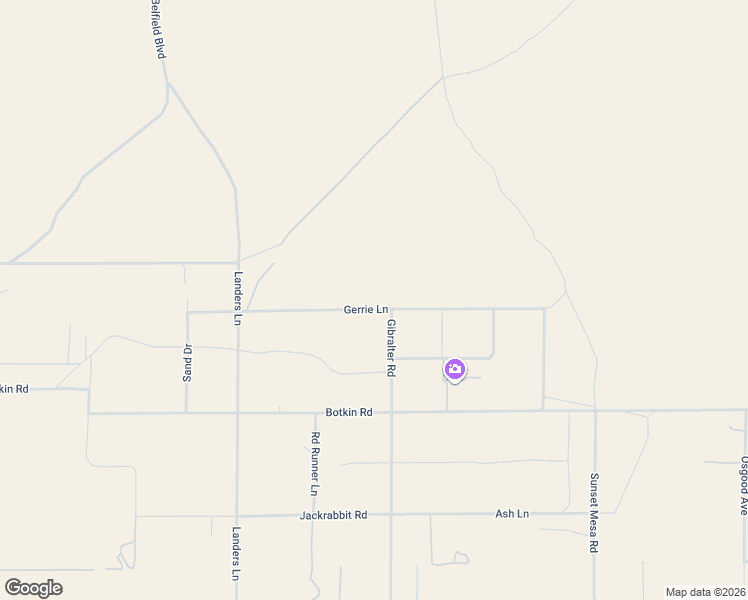 map of restaurants, bars, coffee shops, grocery stores, and more near 2750 Gibralter Road in Landers