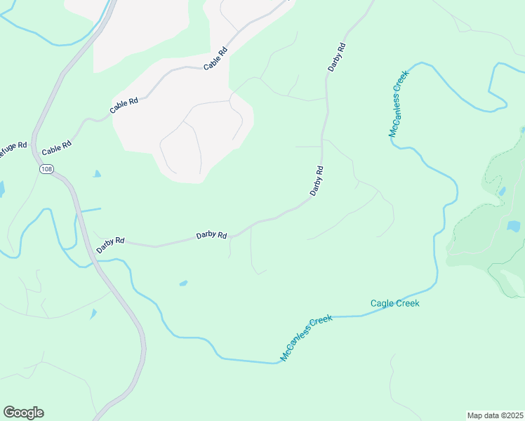 map of restaurants, bars, coffee shops, grocery stores, and more near 635 Darby Road in Waleska