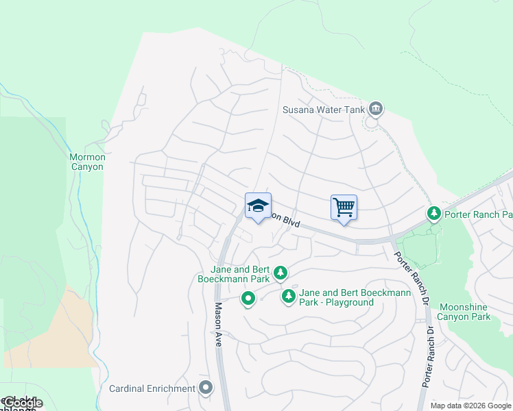 map of restaurants, bars, coffee shops, grocery stores, and more near 2 Sesnon Boulevard in Los Angeles