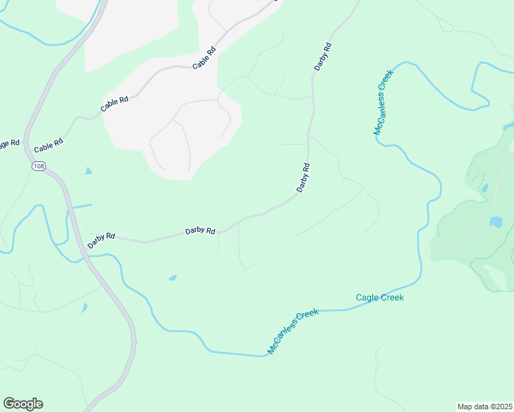 map of restaurants, bars, coffee shops, grocery stores, and more near 635 Darby Road in Waleska