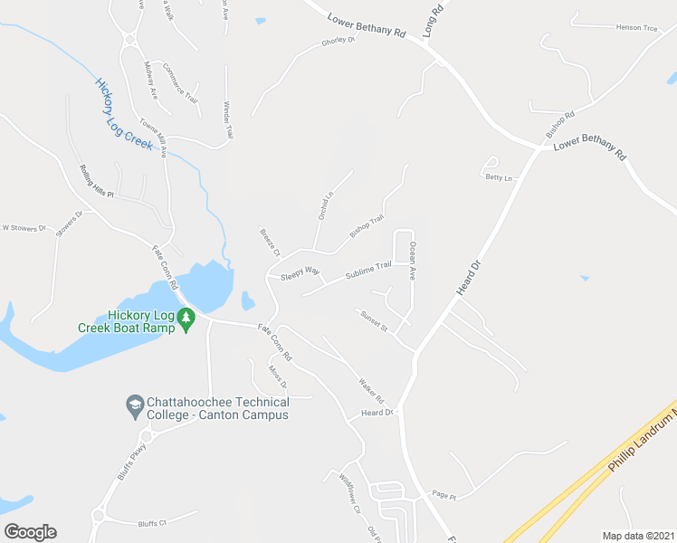 map of restaurants, bars, coffee shops, grocery stores, and more near 930 Sublime Trail in Canton