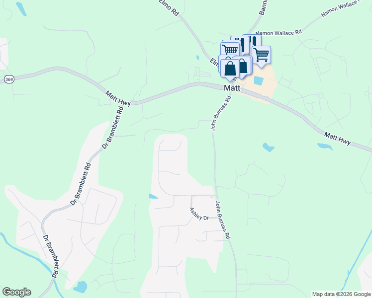 map of restaurants, bars, coffee shops, grocery stores, and more near 6570 Remington Drive in Cumming