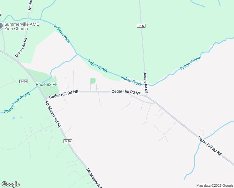 map of restaurants, bars, coffee shops, grocery stores, and more near 2641 Cedar Hill Road Northeast in Leland