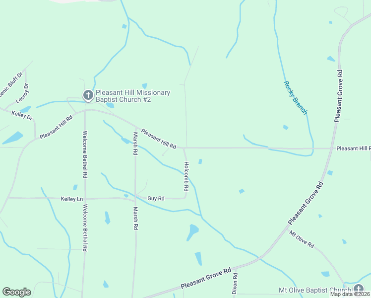 map of restaurants, bars, coffee shops, grocery stores, and more near 60 Holcomb Road in Guntersville