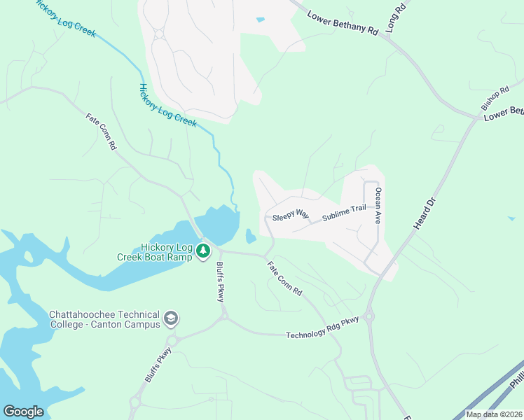 map of restaurants, bars, coffee shops, grocery stores, and more near 165 Fred Bishop Drive in Canton