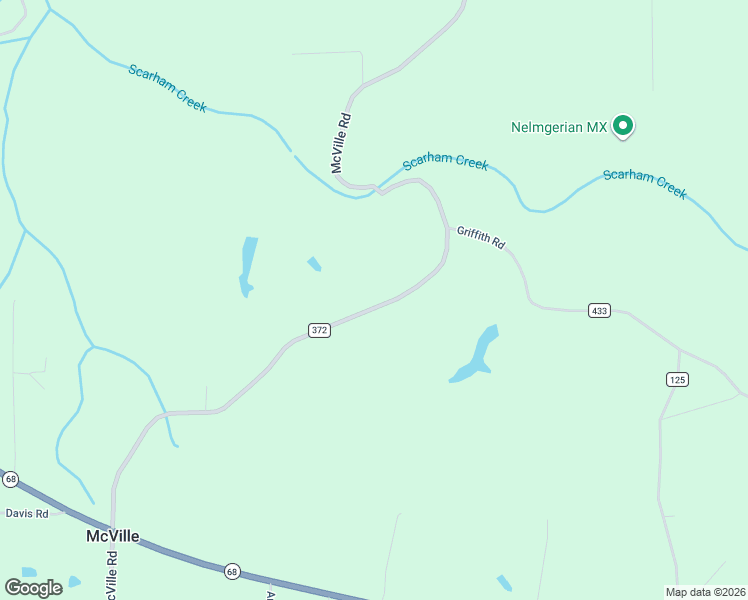 map of restaurants, bars, coffee shops, grocery stores, and more near 7611 McVille Road in Albertville