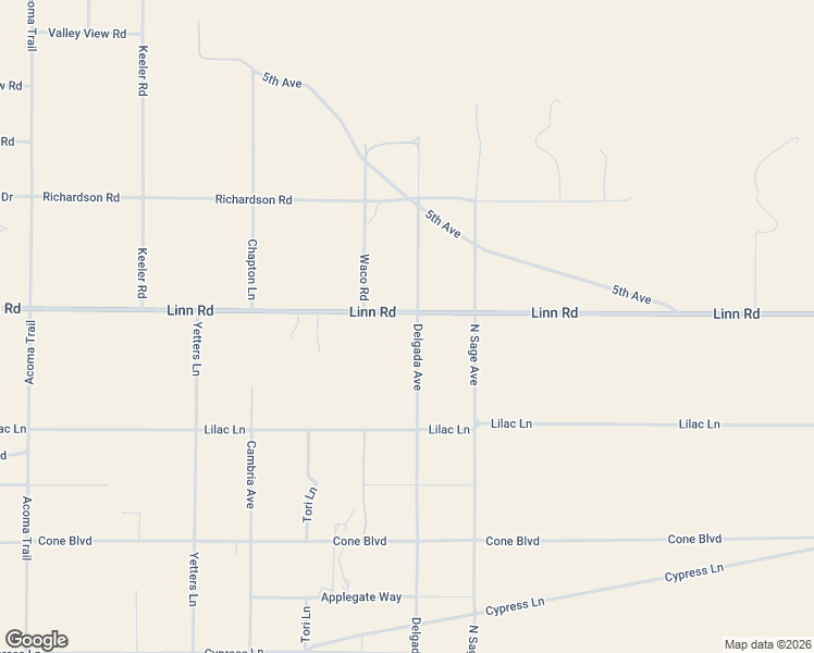 map of restaurants, bars, coffee shops, grocery stores, and more near 2470 Delgada Avenue in Homestead Valley