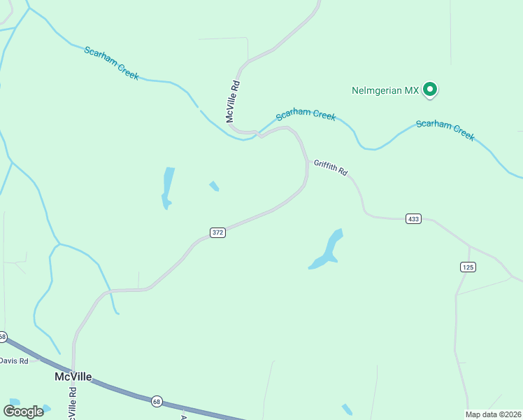 map of restaurants, bars, coffee shops, grocery stores, and more near 7611 McVille Road in Albertville