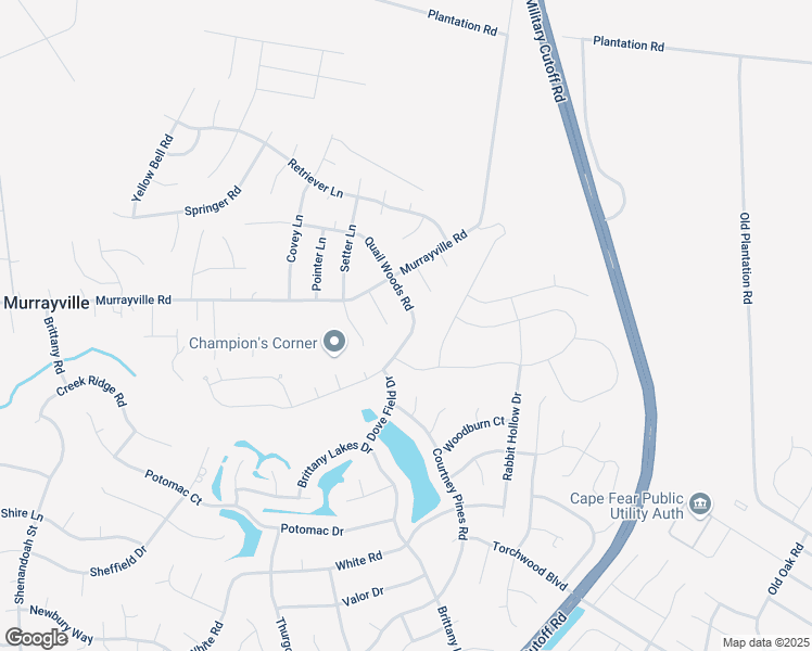 map of restaurants, bars, coffee shops, grocery stores, and more near 7326 Quail Woods Road in Wilmington