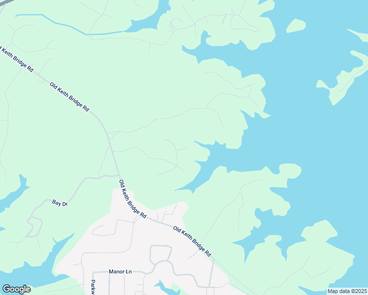 map of restaurants, bars, coffee shops, grocery stores, and more near 8525 Anchor on Lanier Court in Gainesville