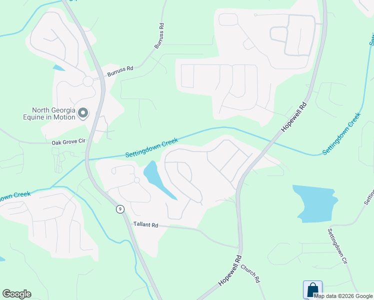 map of restaurants, bars, coffee shops, grocery stores, and more near 5270 Bucknell Trace in Cumming