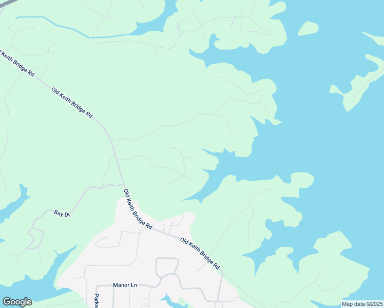 map of restaurants, bars, coffee shops, grocery stores, and more near 8525 Anchor on Lanier Court in Gainesville