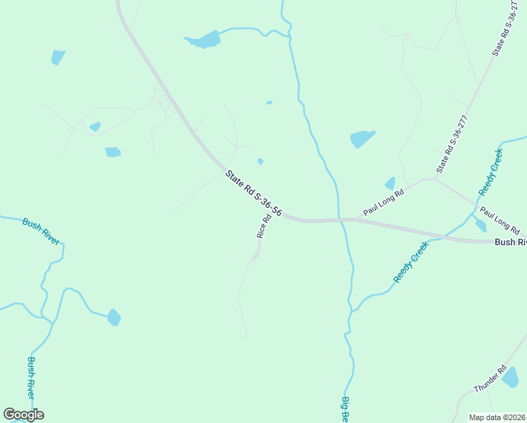 map of restaurants, bars, coffee shops, grocery stores, and more near 2732 Bush River Road in Newberry