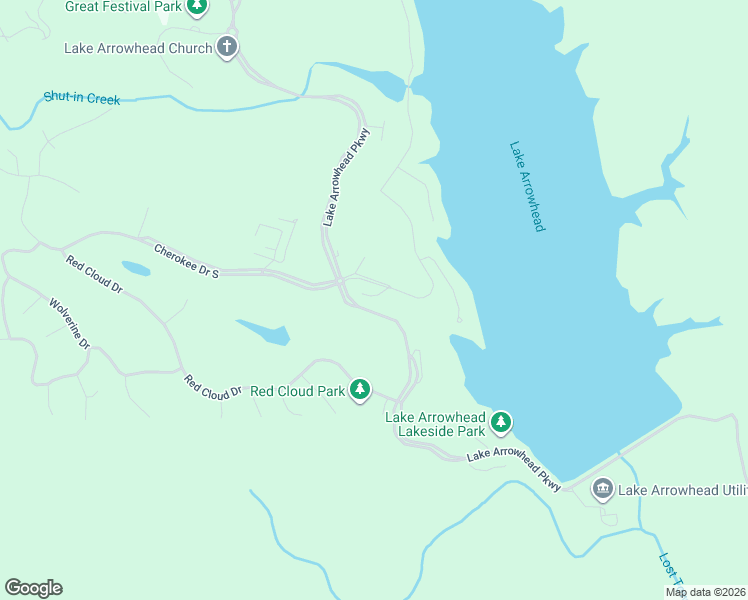 map of restaurants, bars, coffee shops, grocery stores, and more near 11 Mountain View Court in Waleska