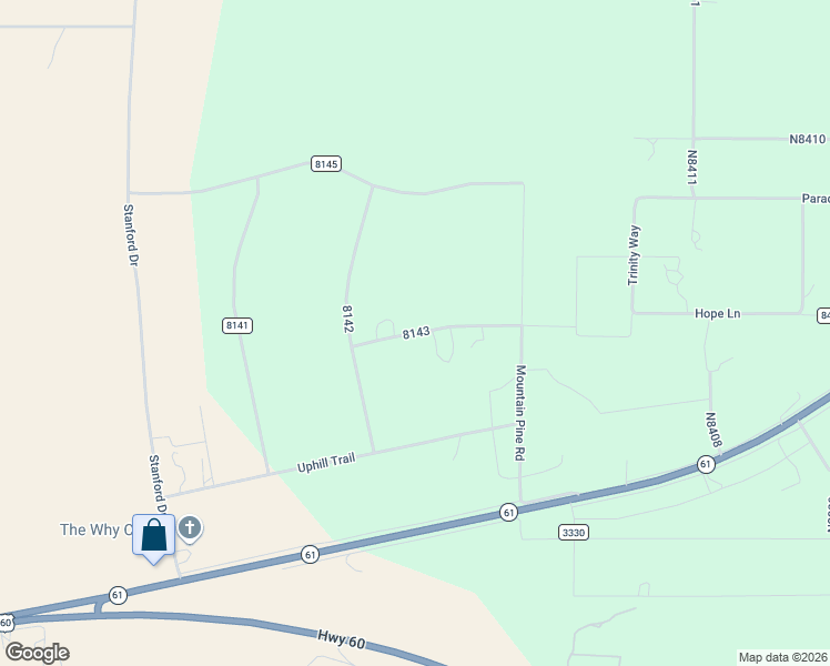 map of restaurants, bars, coffee shops, grocery stores, and more near Ridge View Drive in Apache County