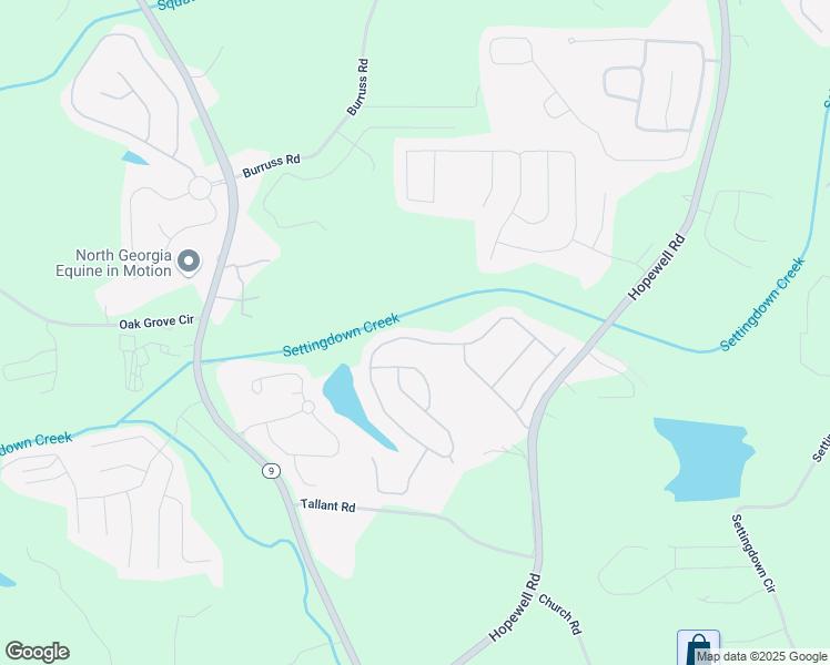 map of restaurants, bars, coffee shops, grocery stores, and more near 5160 Bucknell Trace in Cumming