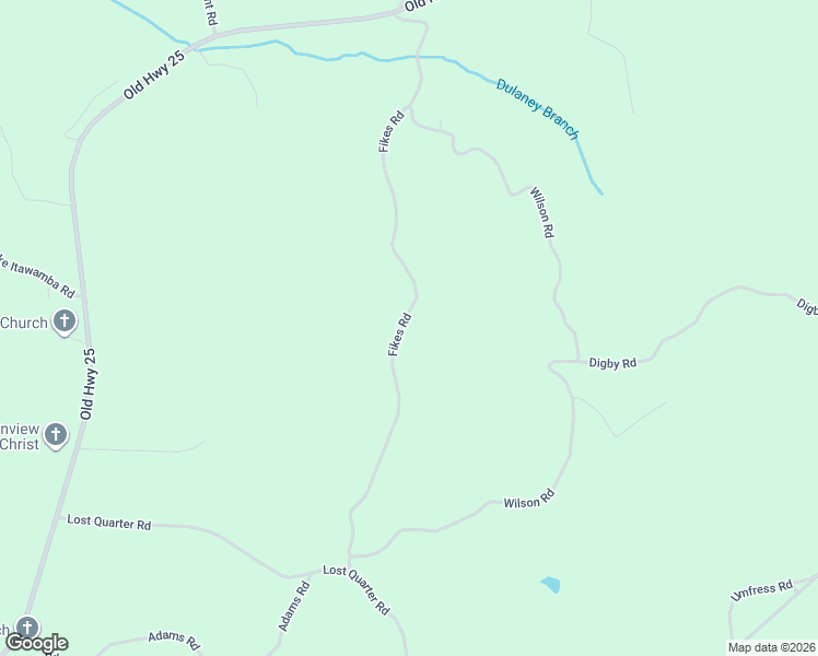 map of restaurants, bars, coffee shops, grocery stores, and more near 586 Fikes Road in Fulton