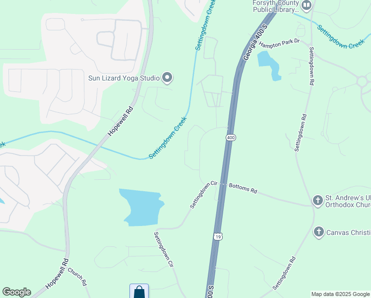 map of restaurants, bars, coffee shops, grocery stores, and more near 4735 Settingdown Circle in Cumming