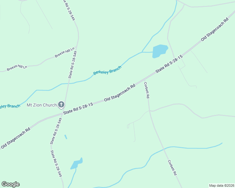 map of restaurants, bars, coffee shops, grocery stores, and more near 1622A Old Stagecoach Road in Camden