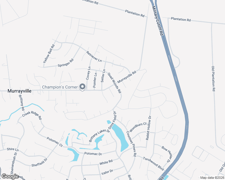 map of restaurants, bars, coffee shops, grocery stores, and more near 7264-7318 Murrayville Road in Wilmington
