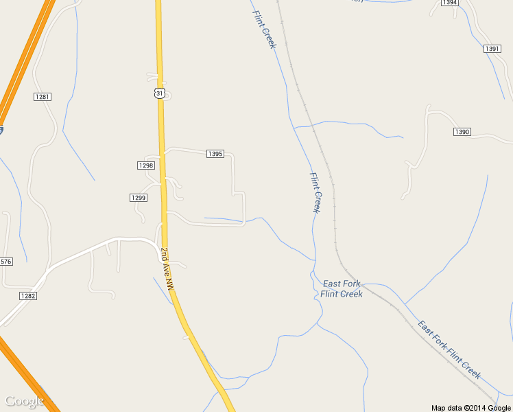 map of restaurants, bars, coffee shops, grocery stores, and more near 23252 U.S. 31 in Falkville