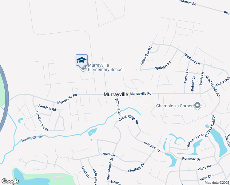 map of restaurants, bars, coffee shops, grocery stores, and more near 6603 Murrayville Road in Wilmington