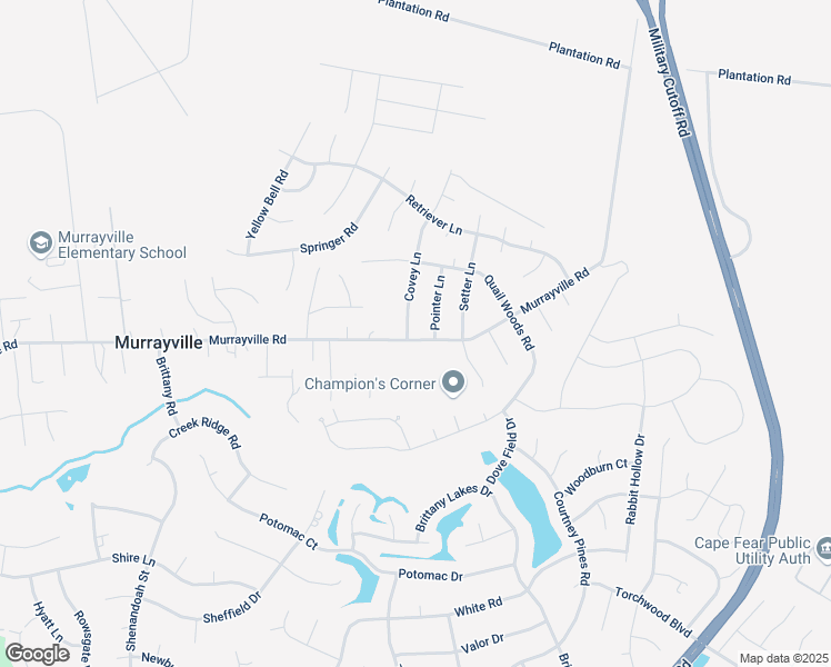 map of restaurants, bars, coffee shops, grocery stores, and more near 1500 Covey Lane in Wilmington