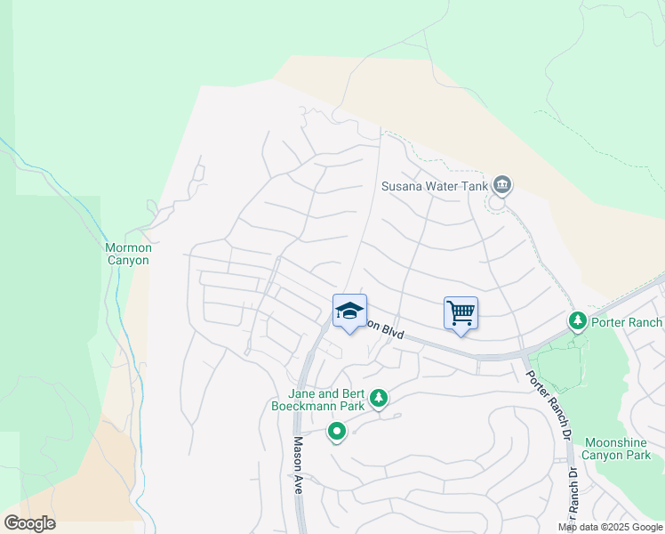 map of restaurants, bars, coffee shops, grocery stores, and more near 12326 Finch Court in Los Angeles