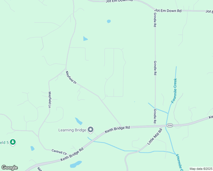 map of restaurants, bars, coffee shops, grocery stores, and more near 6150 Birchfield Trail in Cumming