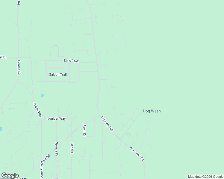 map of restaurants, bars, coffee shops, grocery stores, and more near 7128 Simons Way in Show Low