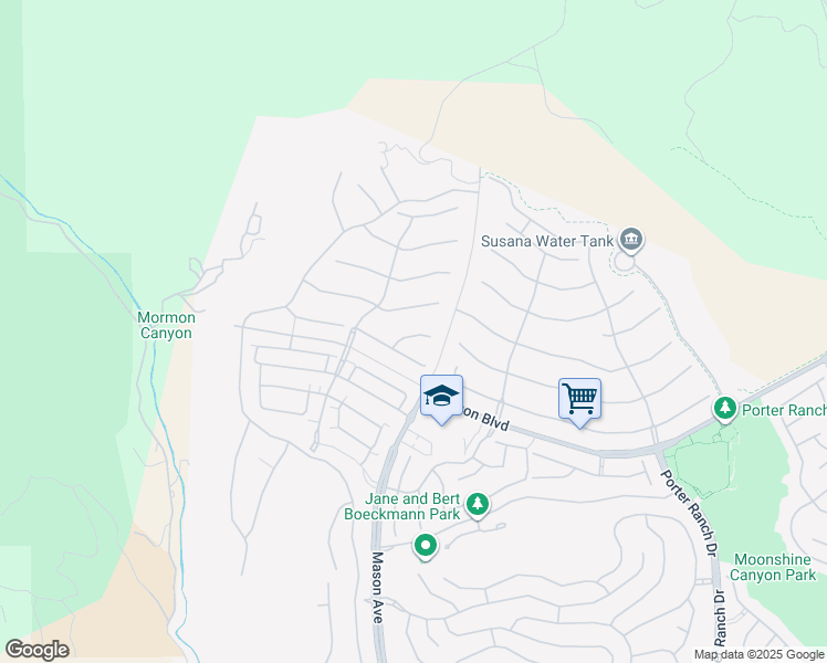 map of restaurants, bars, coffee shops, grocery stores, and more near 12326 Finch Court in Los Angeles