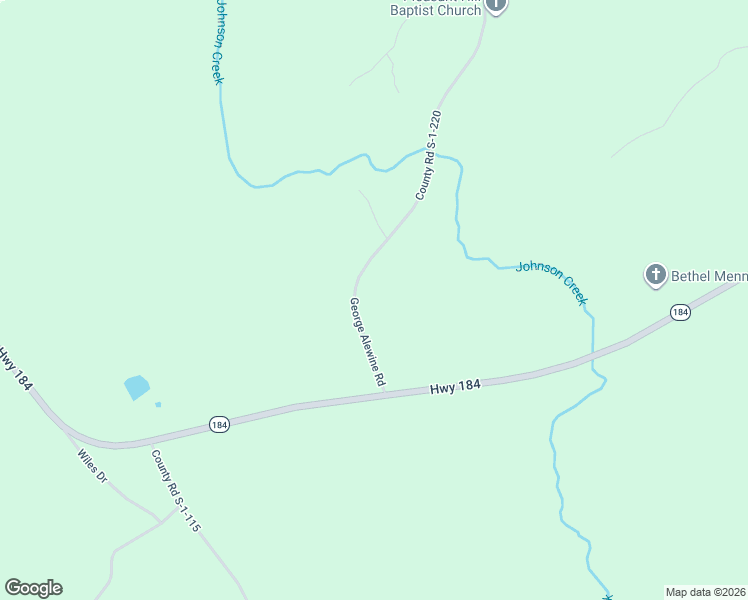 map of restaurants, bars, coffee shops, grocery stores, and more near 94 George Alewine Road in Due West