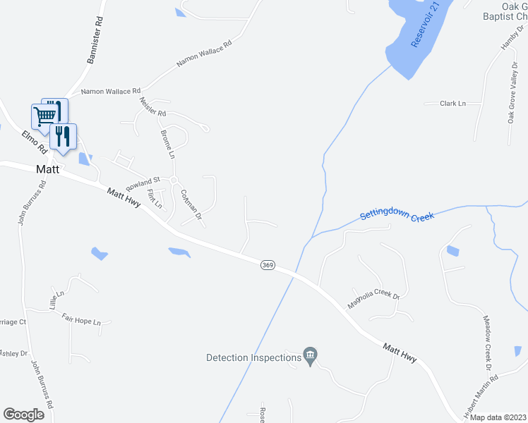 map of restaurants, bars, coffee shops, grocery stores, and more near 5010 Heardmont Trace Road in Cumming